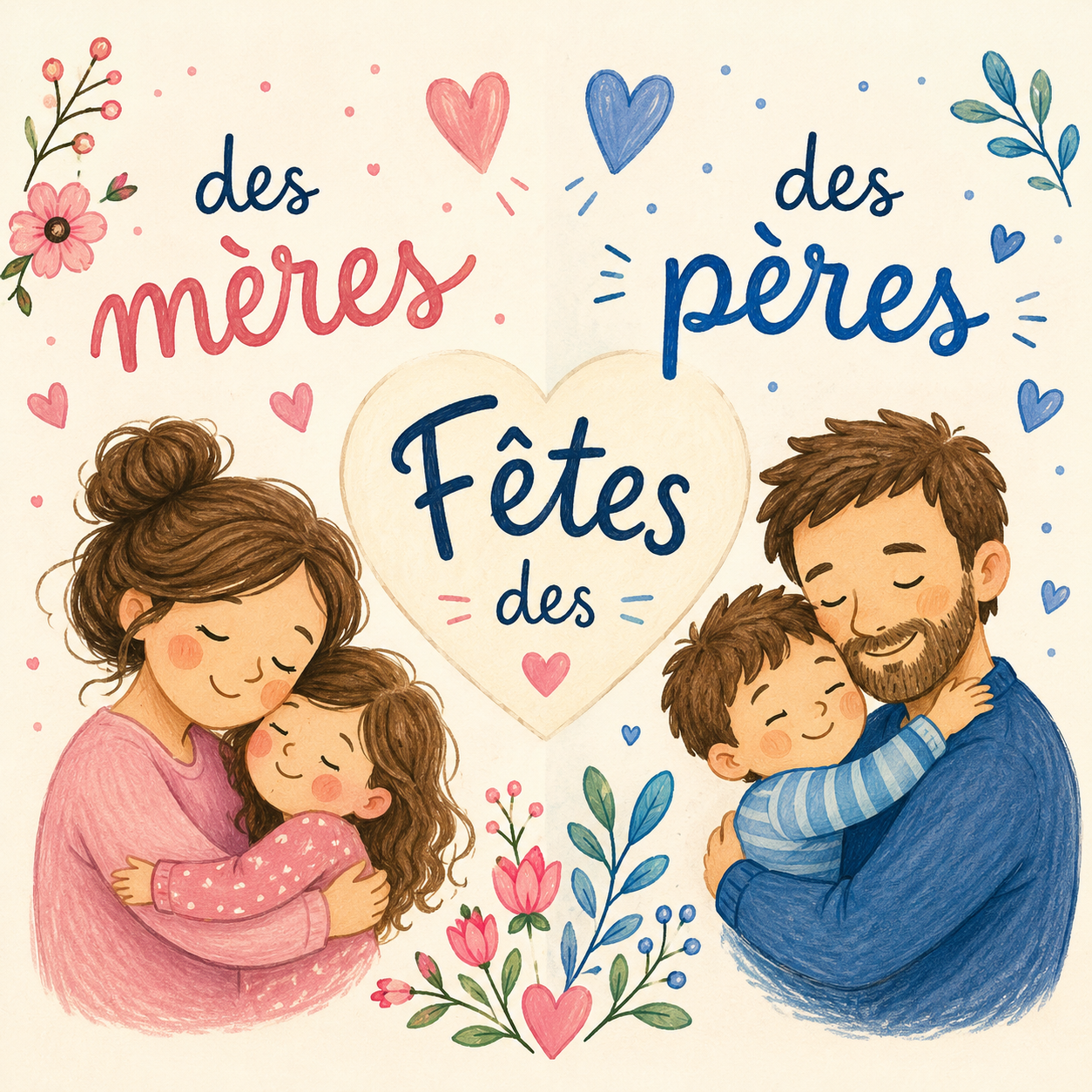 Fêtes des mères et des pères